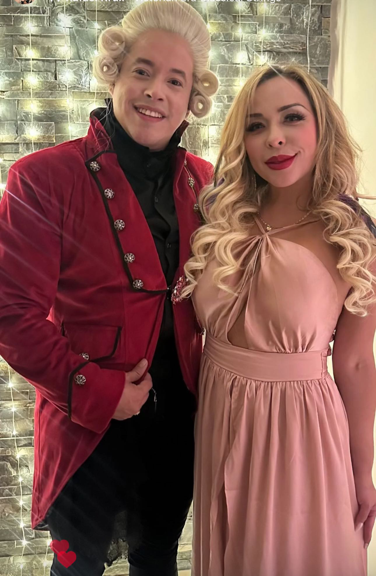 David Capiello with guest, Gran Gala Victoriana